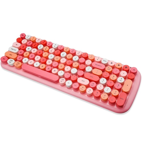 Wireless Bluetooth Retro Typewriter Keyboard - Picture 1 of 6